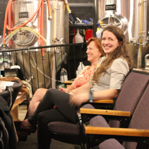 Candid shot at Party Mars Hill August 22 at Mars Hill Theatre Brewing Company