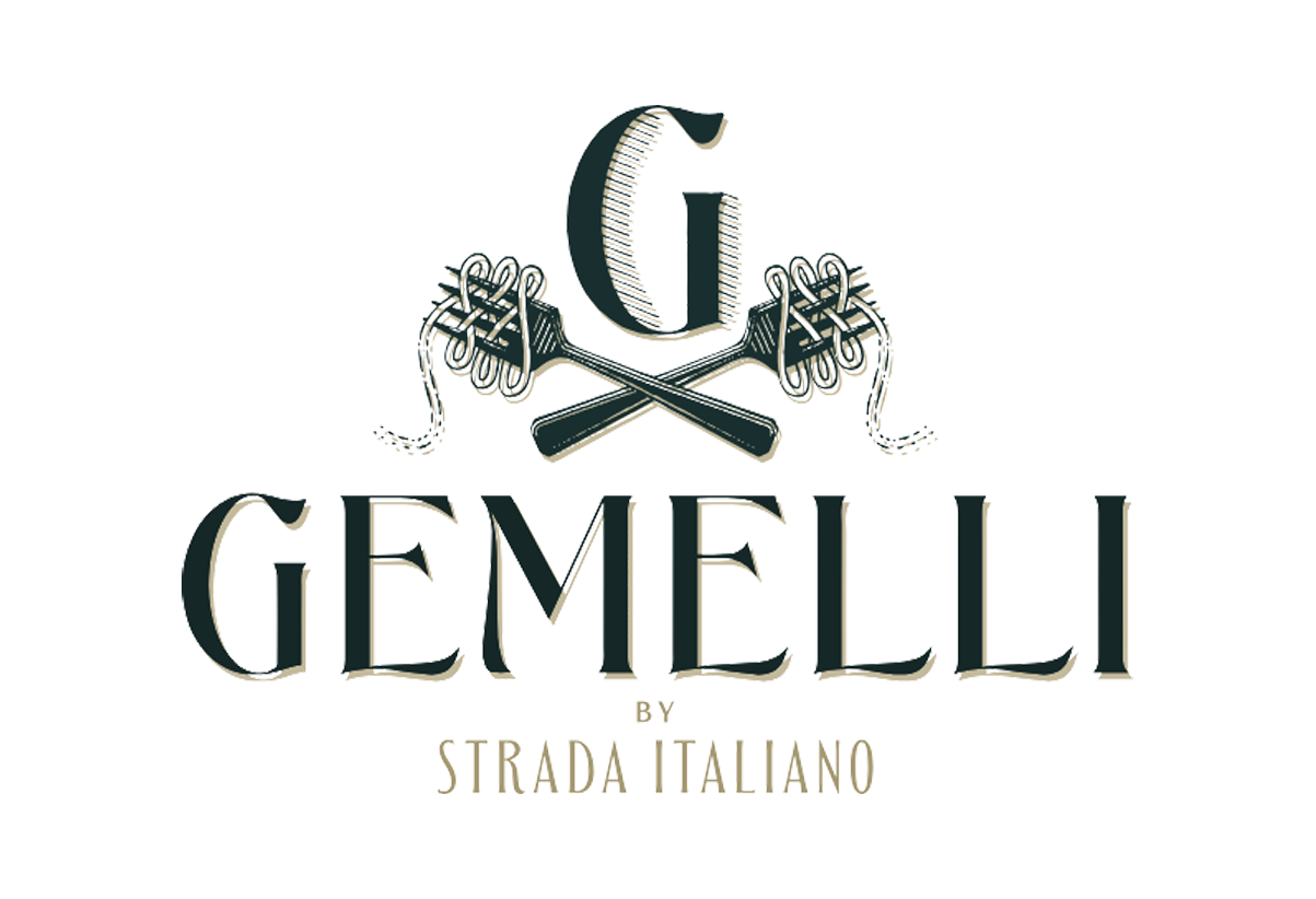 Logo for Gemelli by Strata Italiano https://gemelli.restaurant/