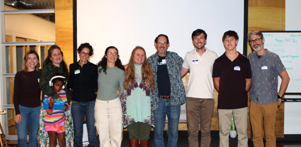 Pitch Party ASHEVILLE Participants with MENTOR, Jay Mixter.