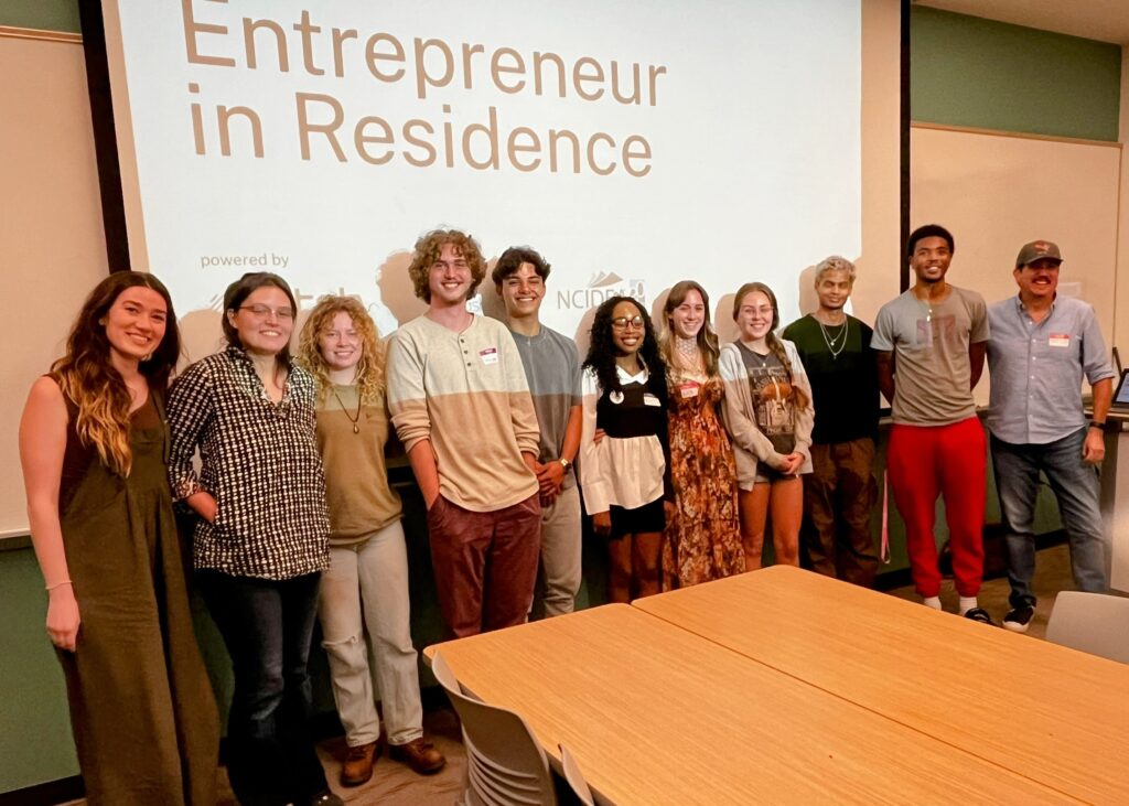 Warren WIlson College with EIR mentor, Brock Busby